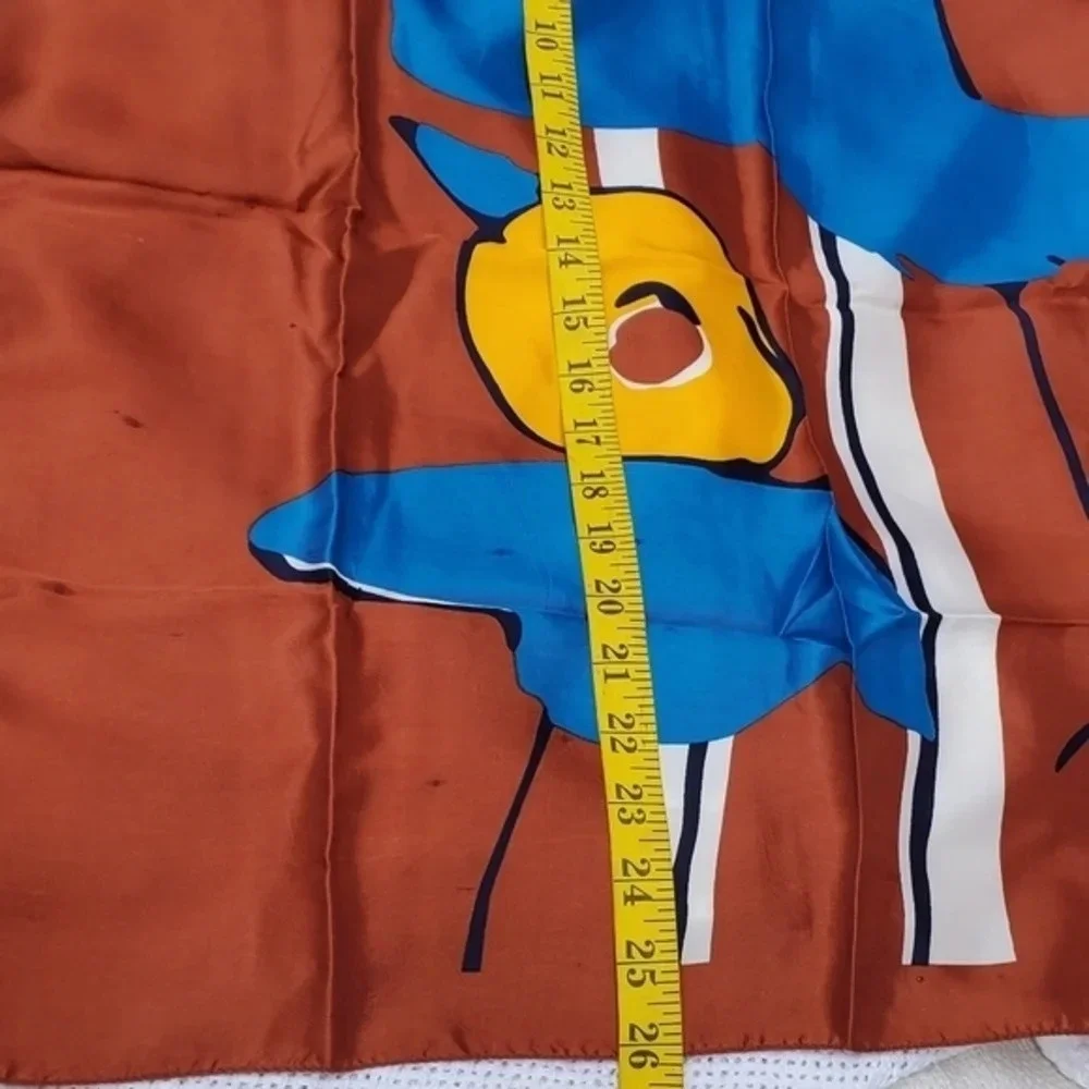 Olivia Roselli‎ Vintage Abstract Birds Scarf